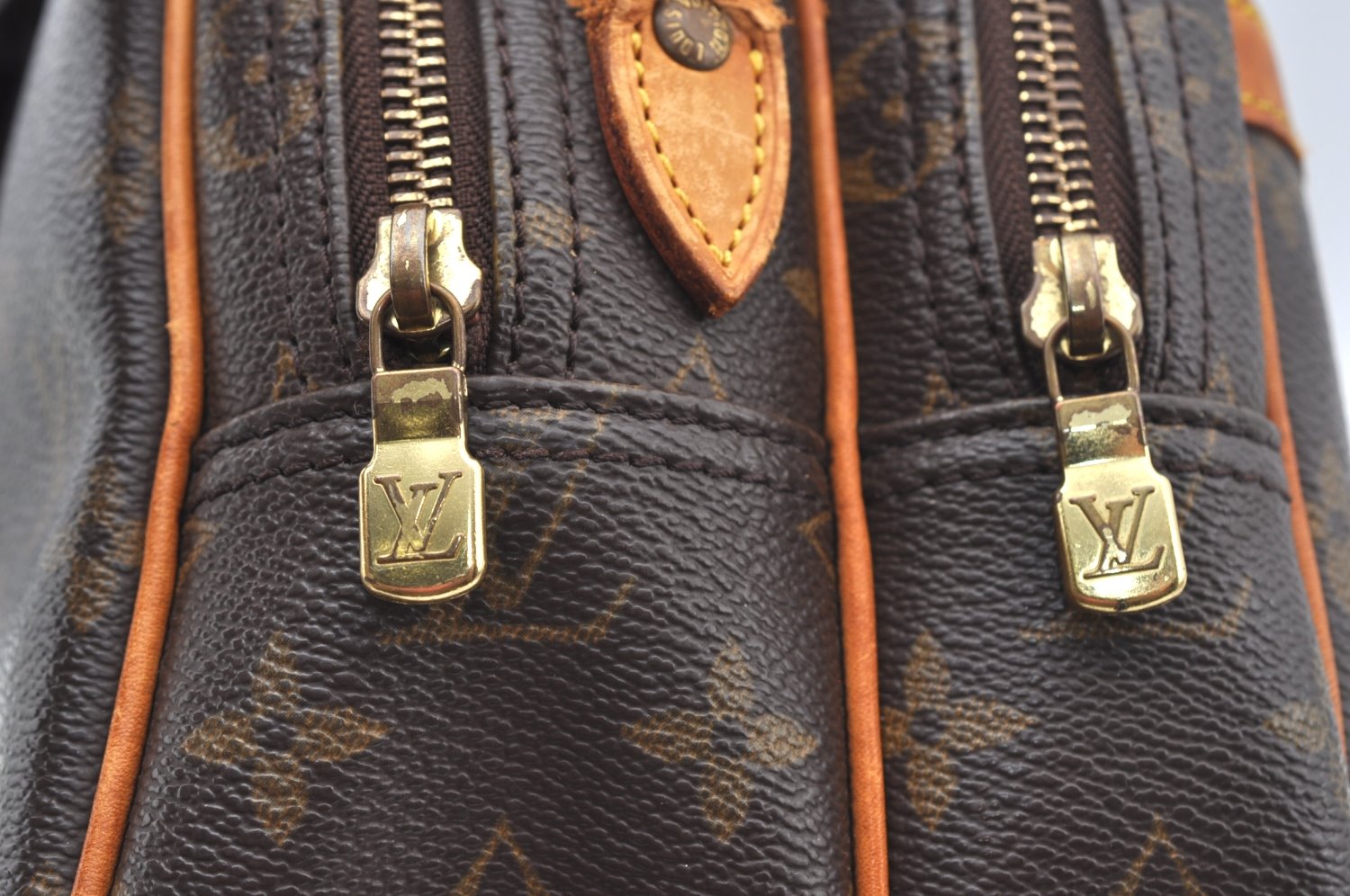 Auth Louis Vuitton Monogram Reporter PM Shoulder Cross Bag M45254 LV Junk K5940