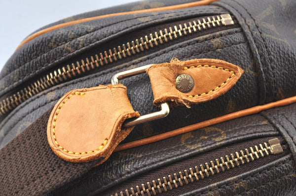 Auth Louis Vuitton Monogram Reporter PM Shoulder Cross Bag M45254 LV Junk K5940