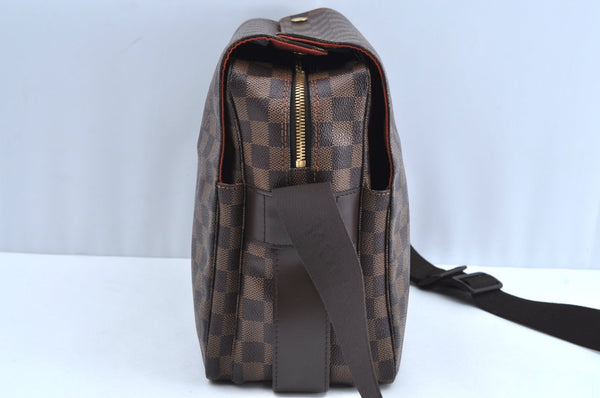 Authentic Louis Vuitton Damier Naviglio Shoulder Cross Body Bag N45255 LV K5945