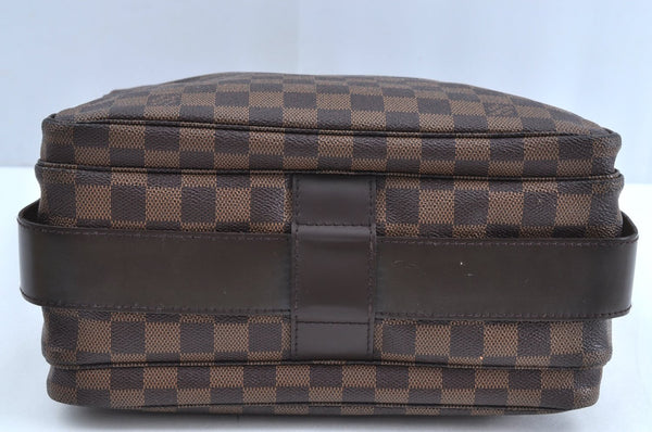 Authentic Louis Vuitton Damier Naviglio Shoulder Cross Body Bag N45255 LV K5945