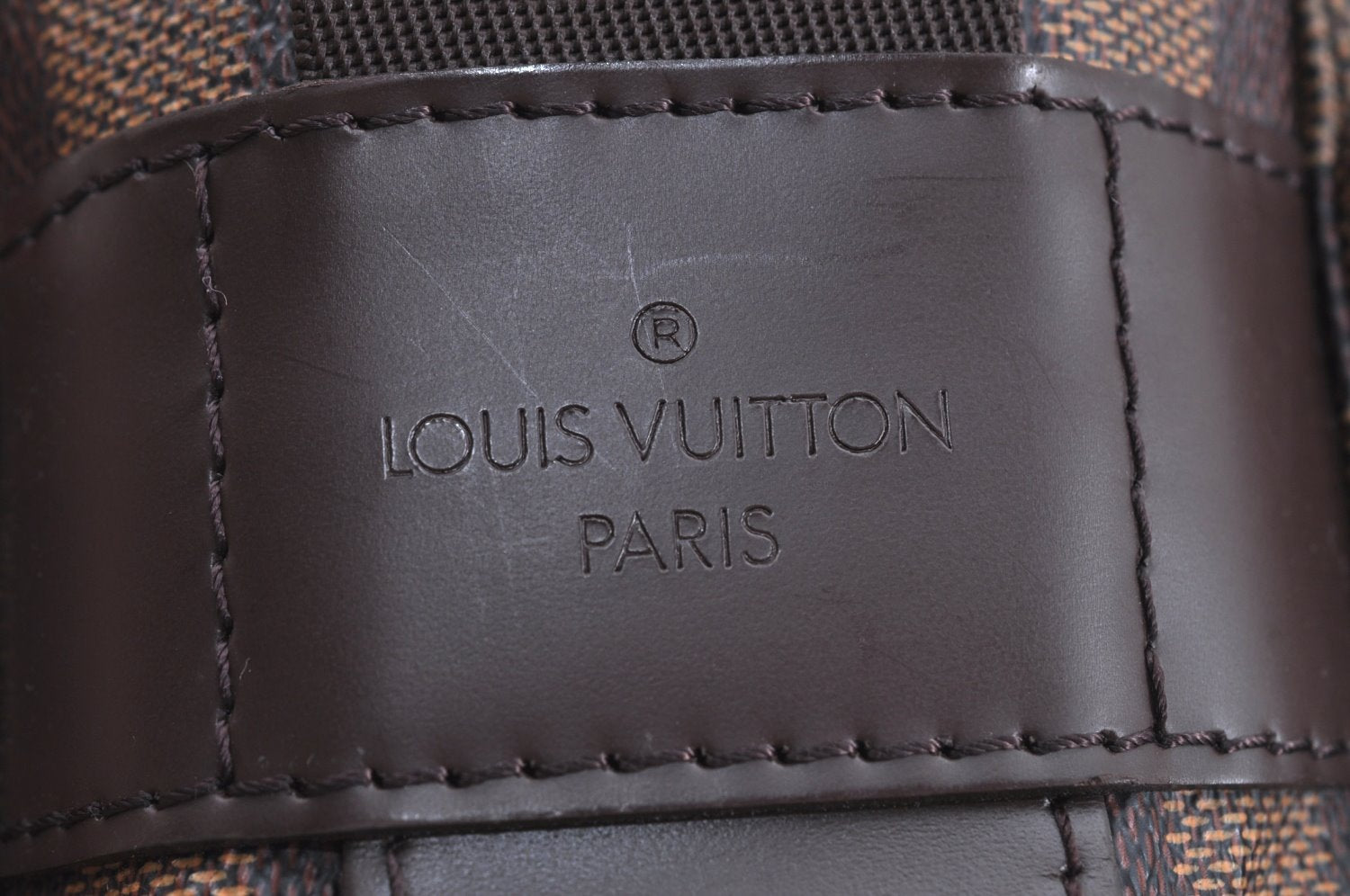 Authentic Louis Vuitton Damier Naviglio Shoulder Cross Body Bag N45255 LV K5945