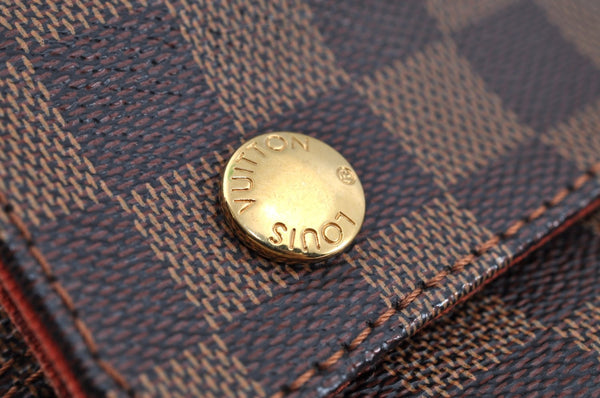 Authentic Louis Vuitton Damier Naviglio Shoulder Cross Body Bag N45255 LV K5945