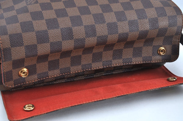 Authentic Louis Vuitton Damier Naviglio Shoulder Cross Body Bag N45255 LV K5945