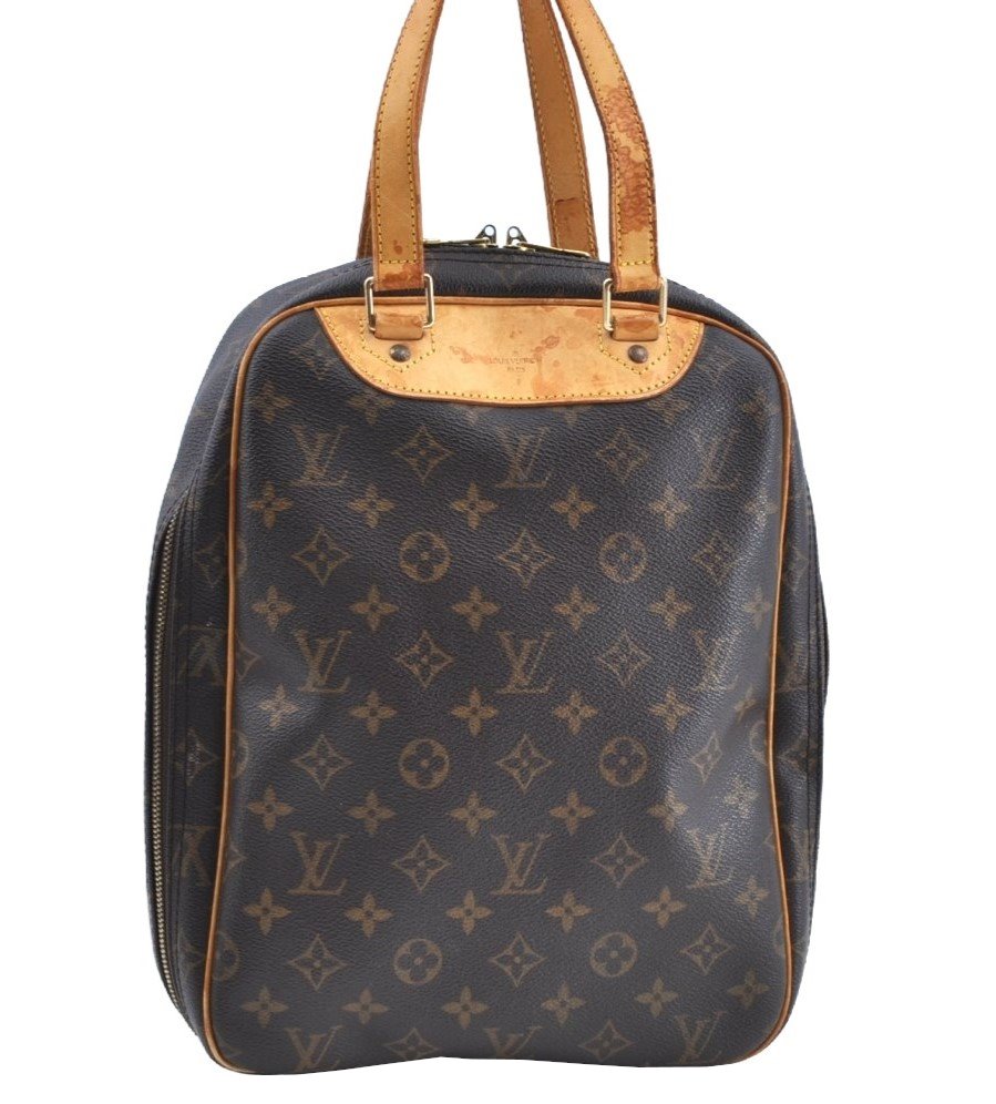 Authentic Louis Vuitton Monogram Excursion Hand Bag M41450 LV K5947