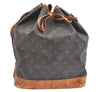 Authentic Louis Vuitton Monogram Noe Shoulder Drawstring Bag M42224 LV K5950