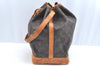 Authentic Louis Vuitton Monogram Noe Shoulder Drawstring Bag M42224 LV K5950