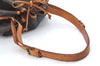 Authentic Louis Vuitton Monogram Noe Shoulder Drawstring Bag M42224 LV K5950