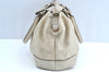 Authentic GUCCI Sukey Guccissima 2Way Shoulder Tote Bag GG Leather White K5953