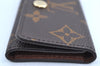 Authentic Louis Vuitton Monogram Multicles 4 Four Hooks Key Case M62631 LV K5957