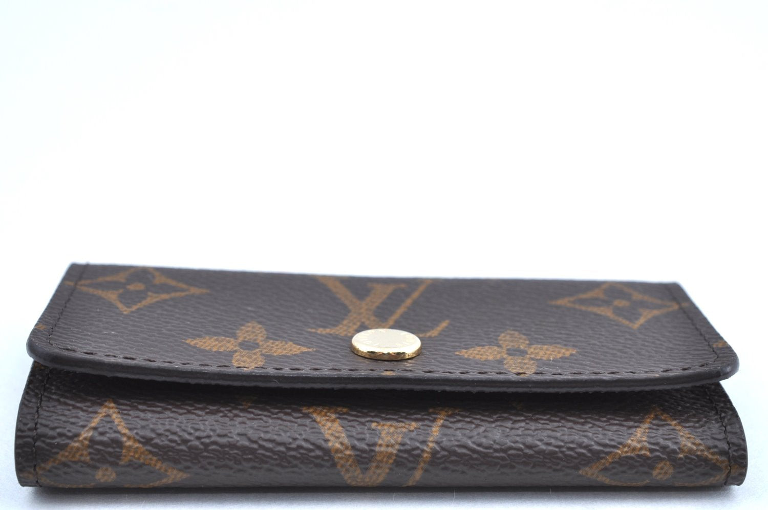 Authentic Louis Vuitton Monogram Multicles 4 Four Hooks Key Case M62631 LV K5957