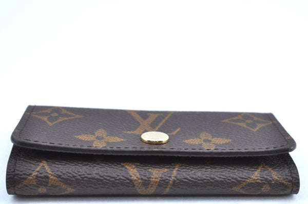 Authentic Louis Vuitton Monogram Multicles 4 Four Hooks Key Case M62631 LV K5957