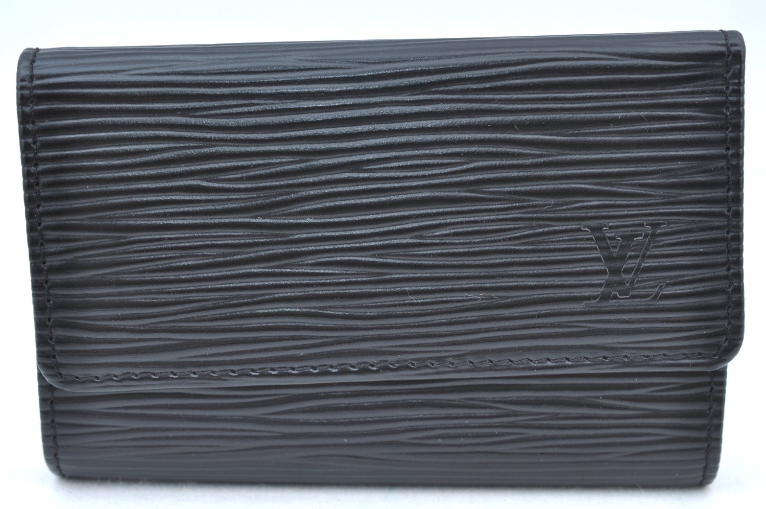 Authentic Louis Vuitton Epi Multicles 6 Key Case Black M63812 LV Box K5958