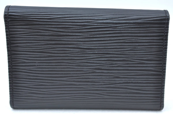 Authentic Louis Vuitton Epi Multicles 6 Key Case Black M63812 LV Box K5958