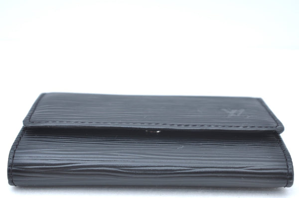 Authentic Louis Vuitton Epi Multicles 6 Key Case Black M63812 LV Box K5958