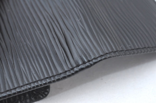 Authentic Louis Vuitton Epi Multicles 6 Key Case Black M63812 LV Box K5958