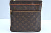 Authentic Louis Vuitton Monogram Pochette Valmy M40524 Shoulder Cross Bag K5963