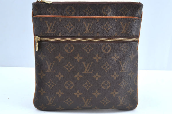Authentic Louis Vuitton Monogram Pochette Valmy M40524 Shoulder Cross Bag K5963