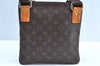Authentic Louis Vuitton Monogram Pochette Valmy M40524 Shoulder Cross Bag K5963