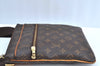 Authentic Louis Vuitton Monogram Pochette Valmy M40524 Shoulder Cross Bag K5963