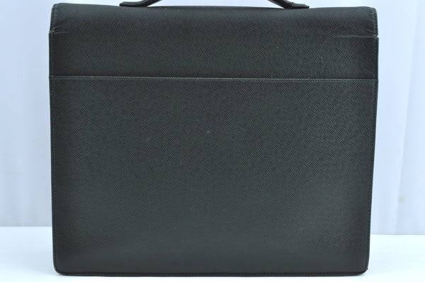 Authentic Louis Vuitton Taiga Serviette Kazan Briefcase Green M30804 LV K5969