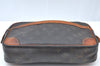 Authentic Louis Vuitton Monogram Compiegne 28 Clutch Hand Bag M51845 LV K5972