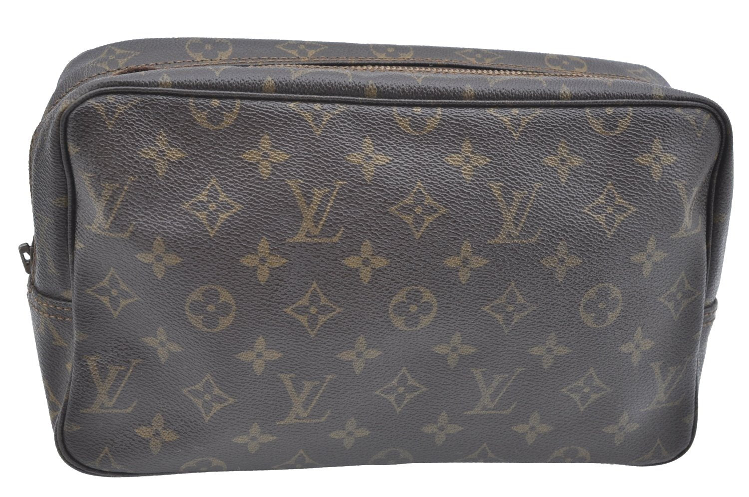 Auth Louis Vuitton Monogram Trousse Toilette 28 Clutch Bag M47522 LV Junk K5976