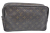 Auth Louis Vuitton Monogram Trousse Toilette 28 Clutch Bag M47522 LV Junk K5976