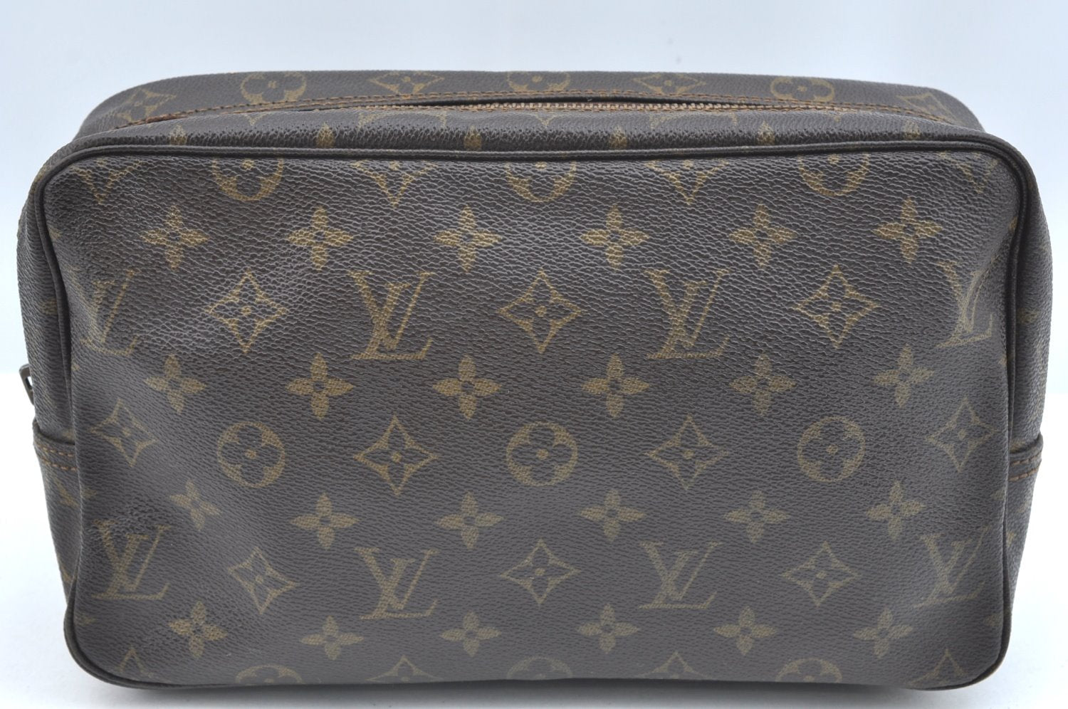 Auth Louis Vuitton Monogram Trousse Toilette 28 Clutch Bag M47522 LV Junk K5976