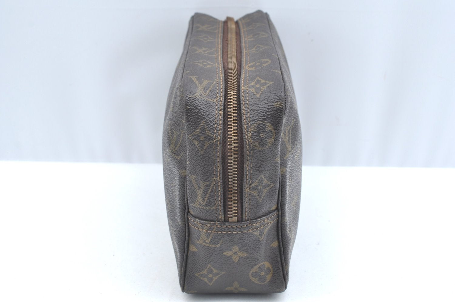 Auth Louis Vuitton Monogram Trousse Toilette 28 Clutch Bag M47522 LV Junk K5976