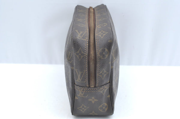 Auth Louis Vuitton Monogram Trousse Toilette 28 Clutch Bag M47522 LV Junk K5976