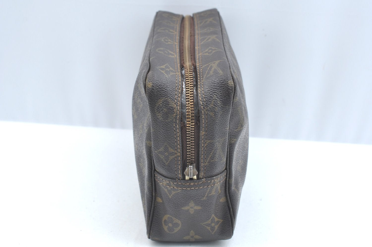 Auth Louis Vuitton Monogram Trousse Toilette 28 Clutch Bag M47522 LV Junk K5976