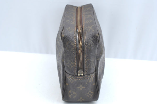 Auth Louis Vuitton Monogram Trousse Toilette 28 Clutch Bag M47522 LV Junk K5976