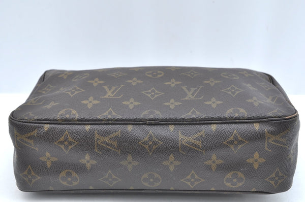 Auth Louis Vuitton Monogram Trousse Toilette 28 Clutch Bag M47522 LV Junk K5976