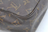 Auth Louis Vuitton Monogram Trousse Toilette 28 Clutch Bag M47522 LV Junk K5976