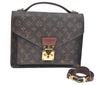 Authentic Louis Vuitton Monogram Monceau 2Way Shoulder Hand Bag M51185 LV K5977