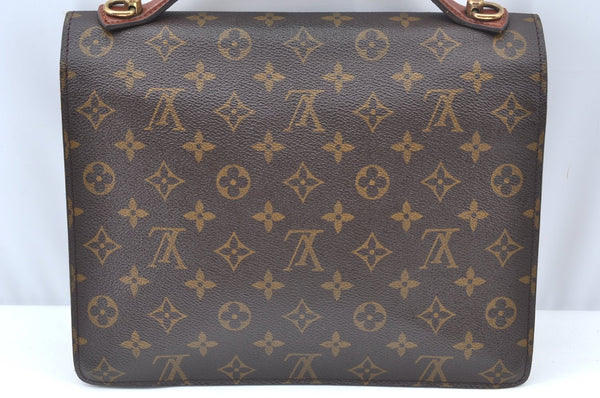 Authentic Louis Vuitton Monogram Monceau 2Way Shoulder Hand Bag M51185 LV K5977