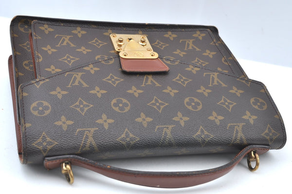 Authentic Louis Vuitton Monogram Monceau 2Way Shoulder Hand Bag M51185 LV K5977