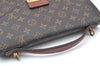 Authentic Louis Vuitton Monogram Monceau 2Way Shoulder Hand Bag M51185 LV K5977