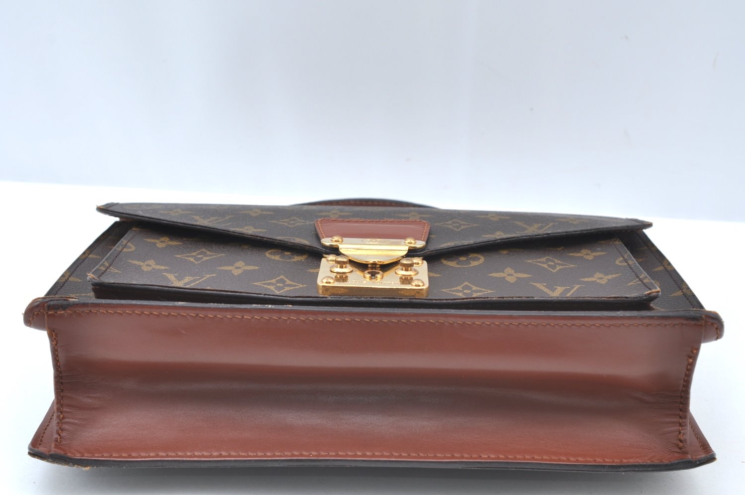 Authentic Louis Vuitton Monogram Monceau 2Way Shoulder Hand Bag M51185 LV K5977