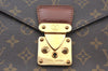 Authentic Louis Vuitton Monogram Monceau 2Way Shoulder Hand Bag M51185 LV K5977