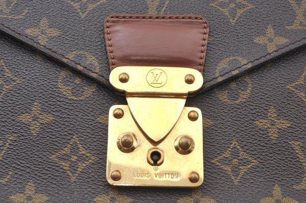 Authentic Louis Vuitton Monogram Monceau 2Way Shoulder Hand Bag M51185 LV K5977