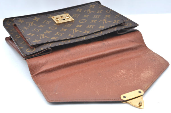 Authentic Louis Vuitton Monogram Monceau 2Way Shoulder Hand Bag M51185 LV K5977