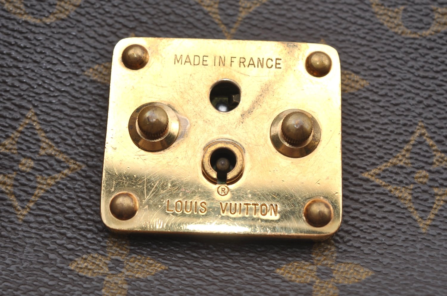 Authentic Louis Vuitton Monogram Monceau 2Way Shoulder Hand Bag M51185 LV K5977