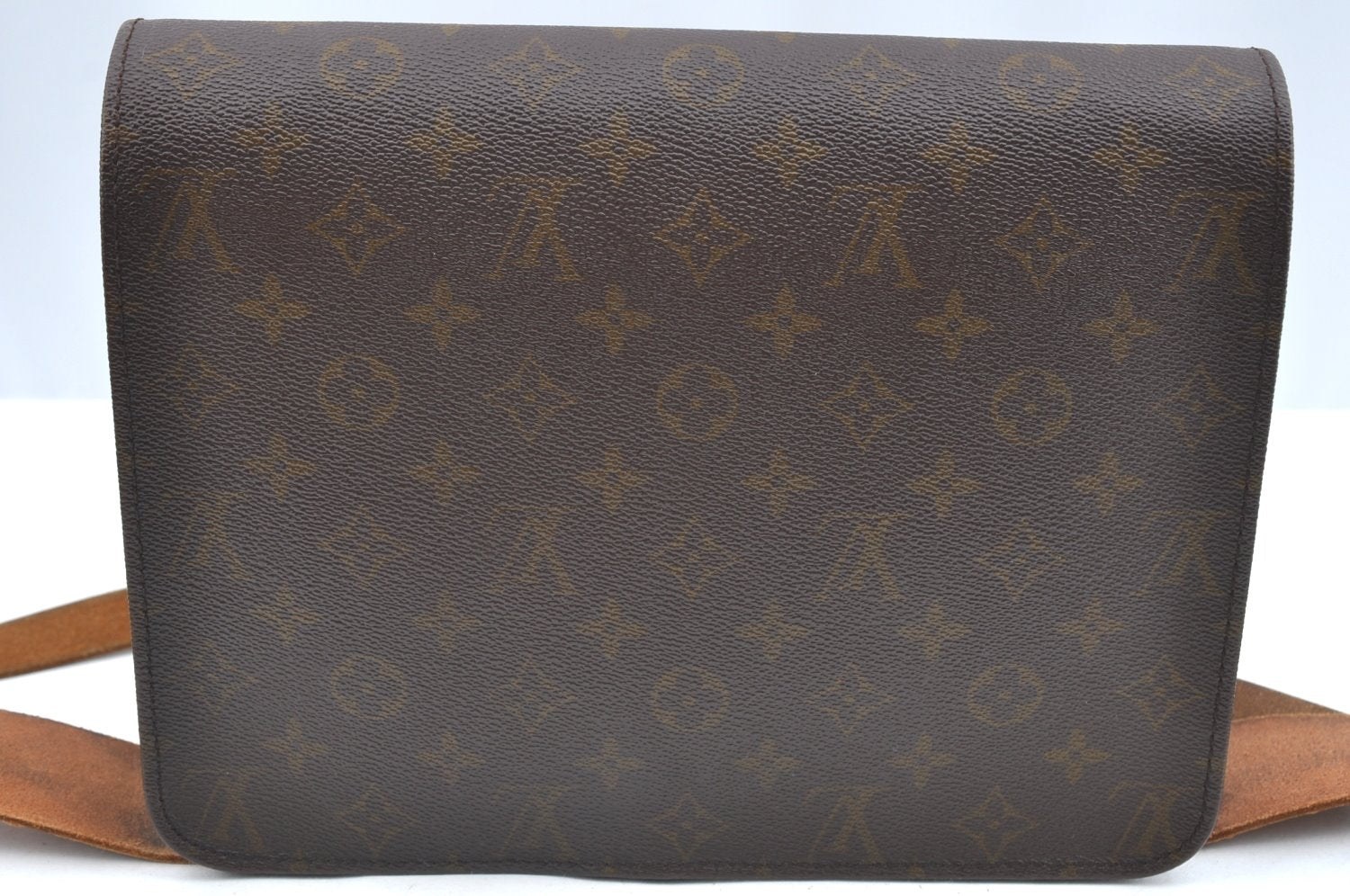 Auth Louis Vuitton Monogram Cartouchiere GM M51252 Shoulder Cross Bag Junk K5978