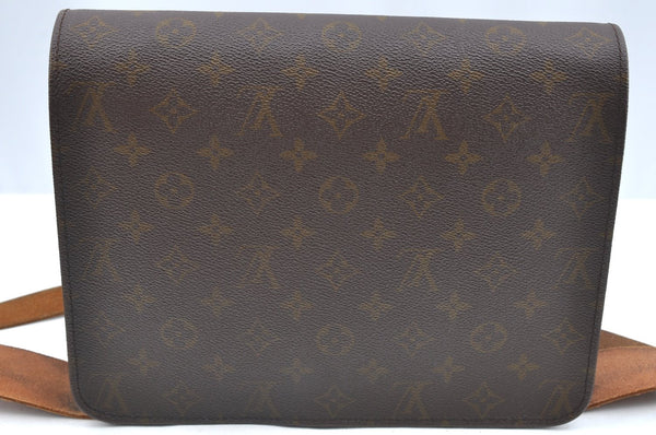 Auth Louis Vuitton Monogram Cartouchiere GM M51252 Shoulder Cross Bag Junk K5978