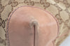 Authentic GUCCI Vintage Shoulder Tote Bag GG Canvas Leather 308604 Brown K5981