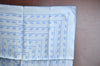 Authentic HERMES Petit Carre 40 Scarf "Saut Galop Canter Rack" Silk Blue K5989