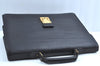 Auth Louis Vuitton Epi Serviette Ambassadeur Black Briefcase M54412 LV K6005