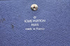 Auth Louis Vuitton Epi Porte Monnaie Billets Tresor Wallet Blue M63505 LV K6013