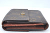 Authentic Louis Vuitton Monogram M61652 Porte Monnaie Billet Carte Credit K6015